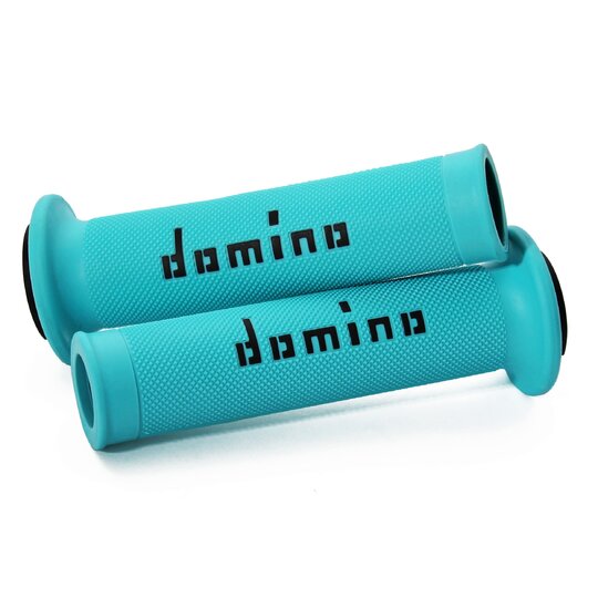 DOMINO gripy Strada - cyan/čierna